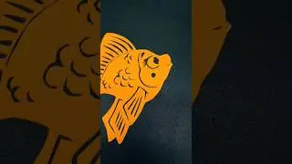 Diving into Creativity: Fish Stencil Art Tutorial 🐠🎨 Join me #stencilart #stencil #art #tutorial