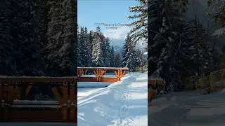 Canmore during winter season. #canmore #wintervibes #canada #winter