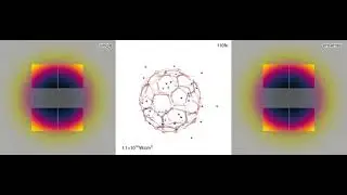 C60 Molecular Dynamics Simulation &ndash; Low Intensity