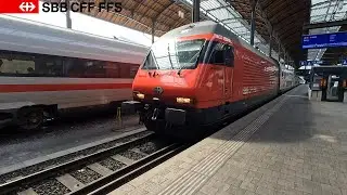 SBB Re 460 Abfahrt/Departure