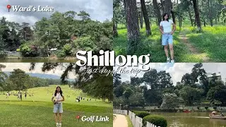 Shillong vlog part 3🎧ྀི| exploring Ward’s lake🌊🚣🏻‍♀️,Golf links,mini picnic🧺🎀༘⋆ & more𓇼🐚☾