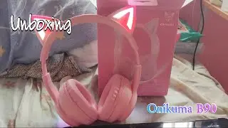 Unboxing 👹 Onikuma B90 👹- Budget Kitty gaming headset (Shopee Budol)