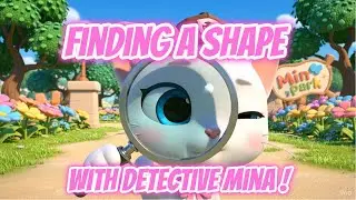 Learn Shapes with Detective Mina! 🕵️‍♀️🔴