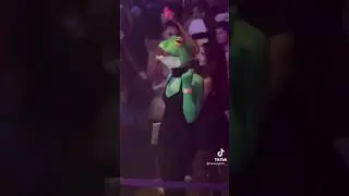 How can you not fall in love with her #tiktok #party #shorts  #dance #cosplay #froghead #meme