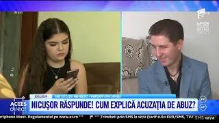 Nicuşor Iordan vorbeşte, în premieră, despre presupusul abuz sexual, de care-l acuză Ana Maria Preda