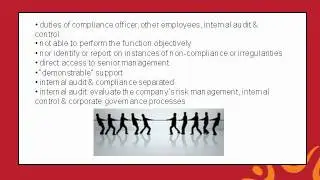 9  The compliance function