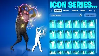 ALL FORTNITE ICON SERIES DANCES & EMOTES