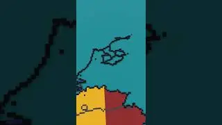 Benelux - Large Scale Shorts Part 1 #minecraft #gaming #map #beneluxregion