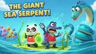 Bao The Panda and Snap The Crocodile Face the Colossal Sea Serpent in an Amazing Animated Adventure
