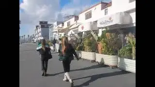 The Waterfront, Venice Beach daytime party people hotspot! LA Los Angeles Hollywood Cali USA #shorts