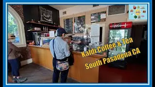 Kaldi Coffee & Tea South Pasadena CA LA restaurant South Pasadena Historic District City Hall