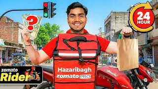 24 ⏱️Hours Earnings 💰from a Zomato Rider 😲