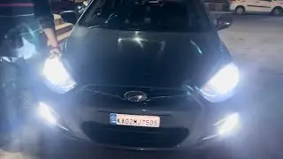 Hyundai Verna Fluidic Led Headlight Replacement | #hyundai #verna #fluidic #headlight