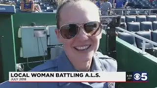 Local woman with ALS played big part in getting MLB to celebrate Lou Gehrig Day