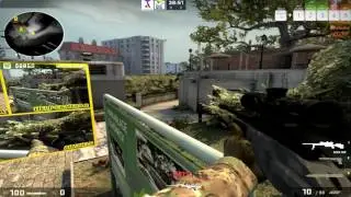 AWESOME BOOST ON OVERPASS!!! | CSGO