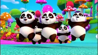Baby Panda's Jumping Game ChuChu TV Nursery Rhymes & Kids Songs, Pinkfong