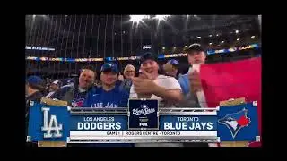 MLB Baseball на FOX Sports представляет Лос-Анджелес в Торонто, игра 1 WS