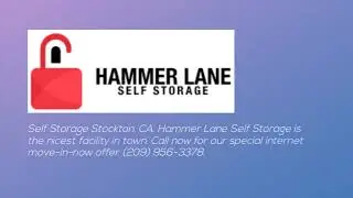 Self Storage Stockton, CA