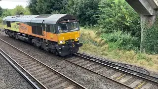 Class 66 | 66850 &lsquo;David Maidment OBE&rsquo; | Light Engine | Colas Rail Freight