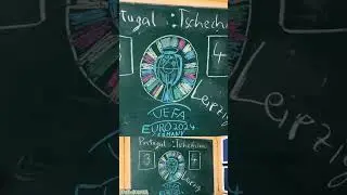 Portugal vs. Tschechien in Gruppe F der Fu&szlig;ball-Europameisterschaft #Fu&szlig;ballORAKEL