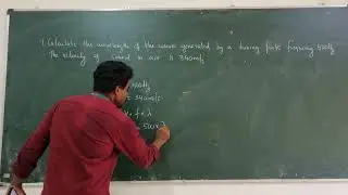 Problems on wave motion and it's application