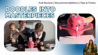Mom Review: This Drawing Robot is Amazing | Assembly to Final Draw