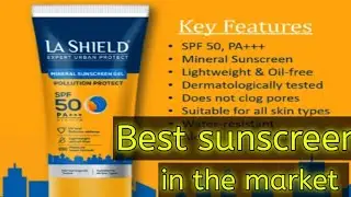 LA SHIELD EXPERT URBAN PROTECT POLLUTION PROTECT 40 SPF PA +++ UVA-UVB PROTECTION  SUNSCREEN GEL