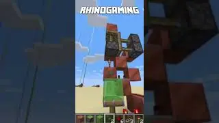 How To Build A Flush Piston Trap Door In Minecraft! #shorts