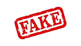 A fake text stamp of the word 'Fake'.