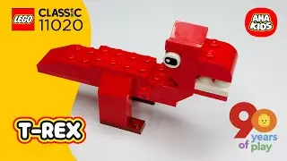 LEGO Classic 11020 Dinosaur T Rex Building Instruction 042 &mdash; 90 Years of Play