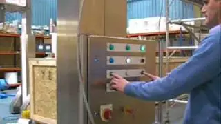 PALPharmaHoist IBC Lifter  POST HOIST with IBC  FORKS & Manual Slew