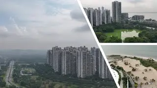 DJI Mini 4 Pro: Futuristic City on Water: Forest City Johor Aerial Tour Part 1