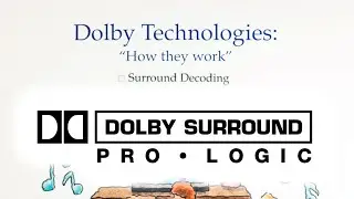 Dolby Technologies How They Work? 1990 LaserDisc excerpt on Dolby Surround Pro-Logic Decoding