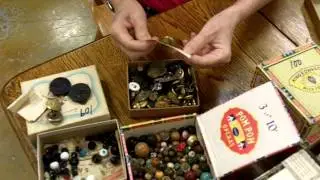 Antique Buttons, Vintage and antique buttons from our antiques mall at Gannon's Antiques & Art.