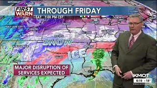 KMOT First News at Six Weather - 1/22/2026