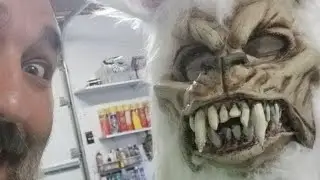Airbrushing Mask Fur!