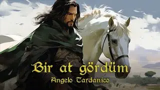 Old Turkic Throat Singing Music - Bir at g&ouml;rd&uuml;m | Heavy War Drums & Dombra