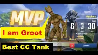 Groot Awesome Hooks Gameplay| MVP | Tips and Tricks| MARVEL Super War