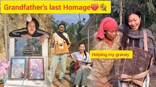A final Homage to my loving Grandfather💐 | visited Mom's village | #jaboka #tizit #Mon📍
