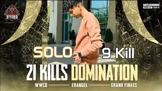 21 KILLS DOMINATION | HYDRA SHER | SOLO 9 KILL