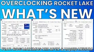 Разгон Rocket Lake: что нового (с участием ROG Maximus XIII Apex)