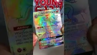 PSA 10 WORTHY POKEMON CARD 🤔🤔 RAINBOW RARE #SHORT