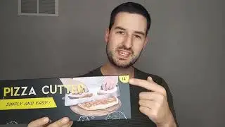 HAONAZY 14 Inch Pizza Cutter Unboxing and Demonstration!