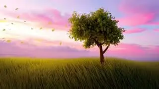 Gone With The Wind - Relaxing Animation Loop 4K