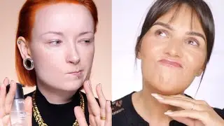 MAXINECZKA robi mi tutorial makijażu 😲 Tylko ze słuchu!
