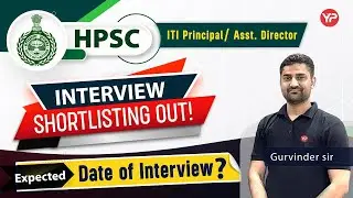 HPSC ITI Principal/Assistant Director Interview shortlisting out | Full Details