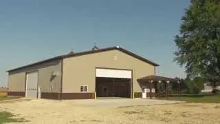 Wick Buildings Machine Shed Customer