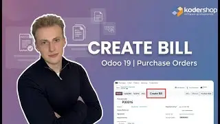 How to Create Vendor Bills in Odoo 19 Purchase Orders | Bring Back the Create Bill Button Correctly