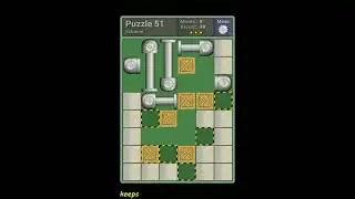 Pushing Machine (Extreme) Level Puzzle 51 - Perfect Solution