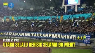 AKSI TRIBUN UTARA SAAT PERSIB VS PSBS BIAK | DEMARD